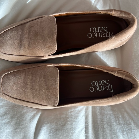 Franco Sarto Woman’s Tan Loafers - Picture 2 of 6